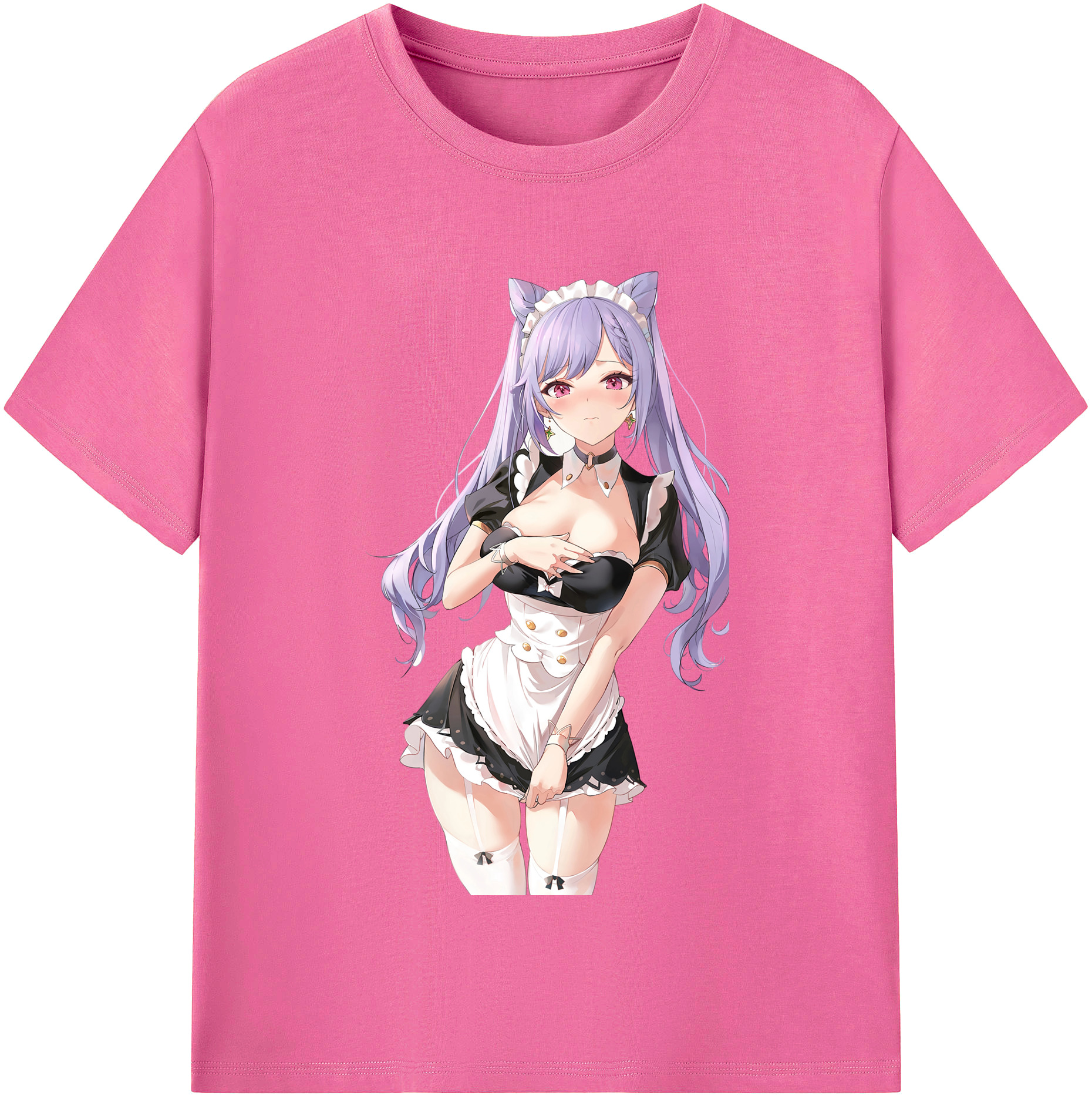 げんし神 刻晴 こくせい genshin Kokusei レディースカジュアルプリントTシャツ（綿100％）